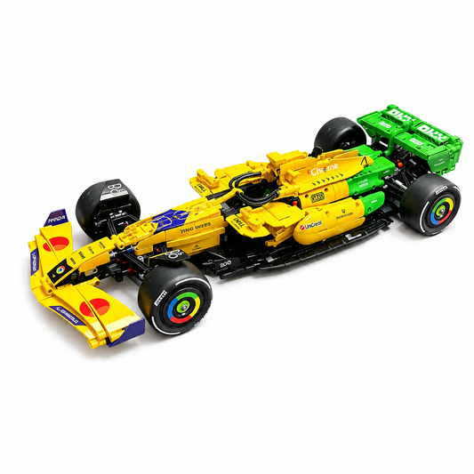 Monaco Colorway Formula Racing Car Finished Building Block Car