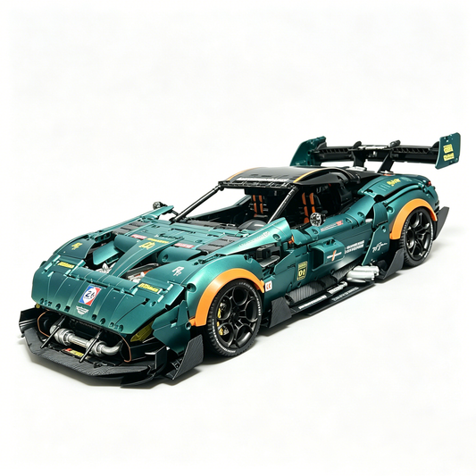 Aston Martin Vantage GT3 1:8 Finished Building Block Car 2980PCS