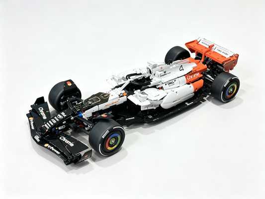 1：8 Scale Mclaren F1 Formula 1 Race Car Technic Building Blocks Collectible Display Model Finished Building Blocks