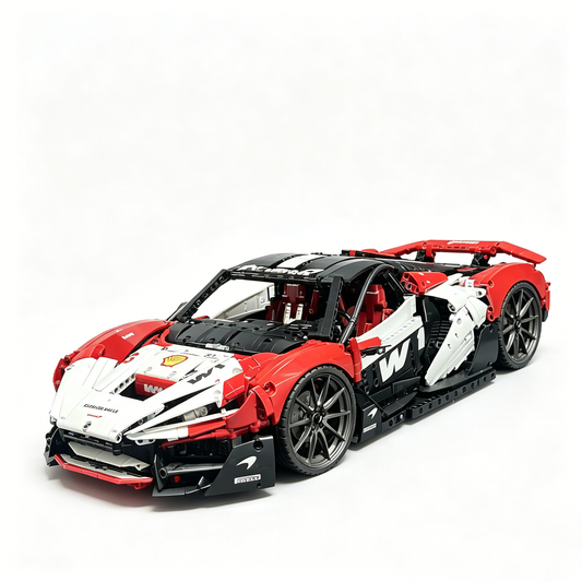 McLaren W1 1 8 Scale Model Car Marlboro Livery Finished Building Blocks