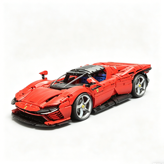 Ferrari Daytona SP3 1:8 Finished Building Block Car 3778PCS