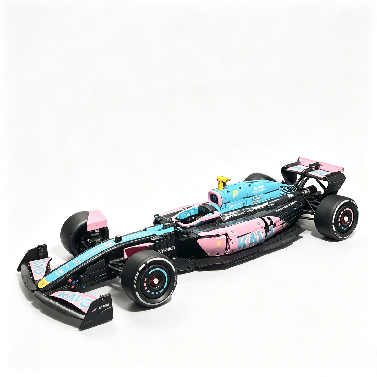 BWT Alpine F1 A526 2026 Gasly & Colapinto 1:8 Finished Building Block Car 2173+PCS