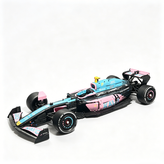 BWT Alpine F1 A526 2026 Gasly & Colapinto 1:8 Finished Building Block Car 2173+PCS