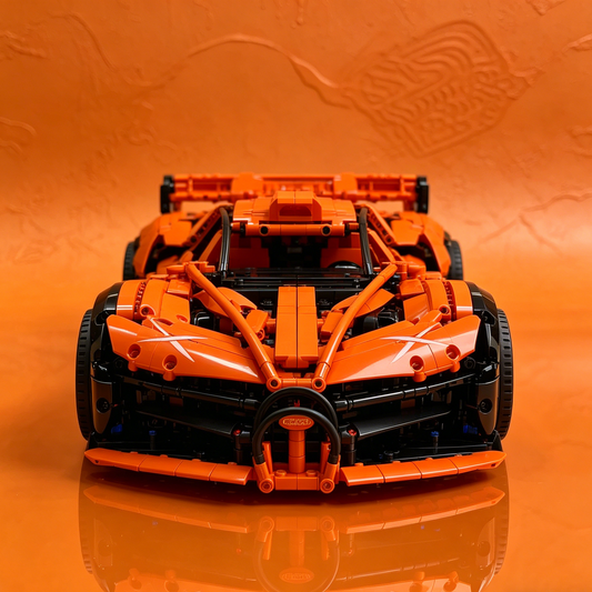Sci-Fi MOC Supercar Original Creation 3420PCS Finished Building Blocks