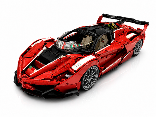 Ferrari FXX-K Evo Classic Red 3380PCS Finished Building Blocks