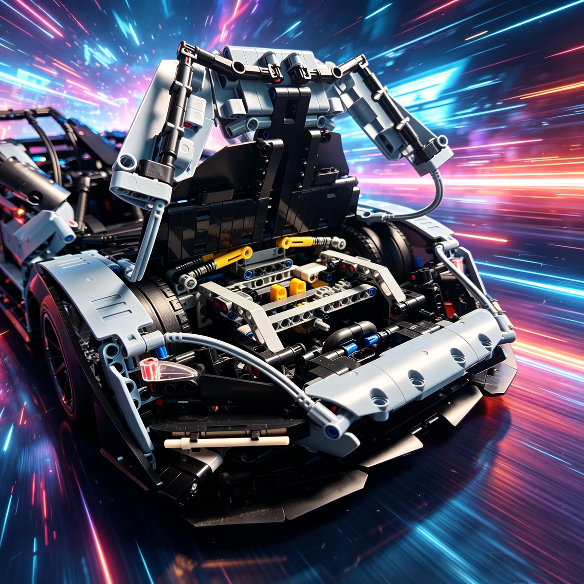 McLaren Senna 1:8 Finished Building Block Car 3290PCS