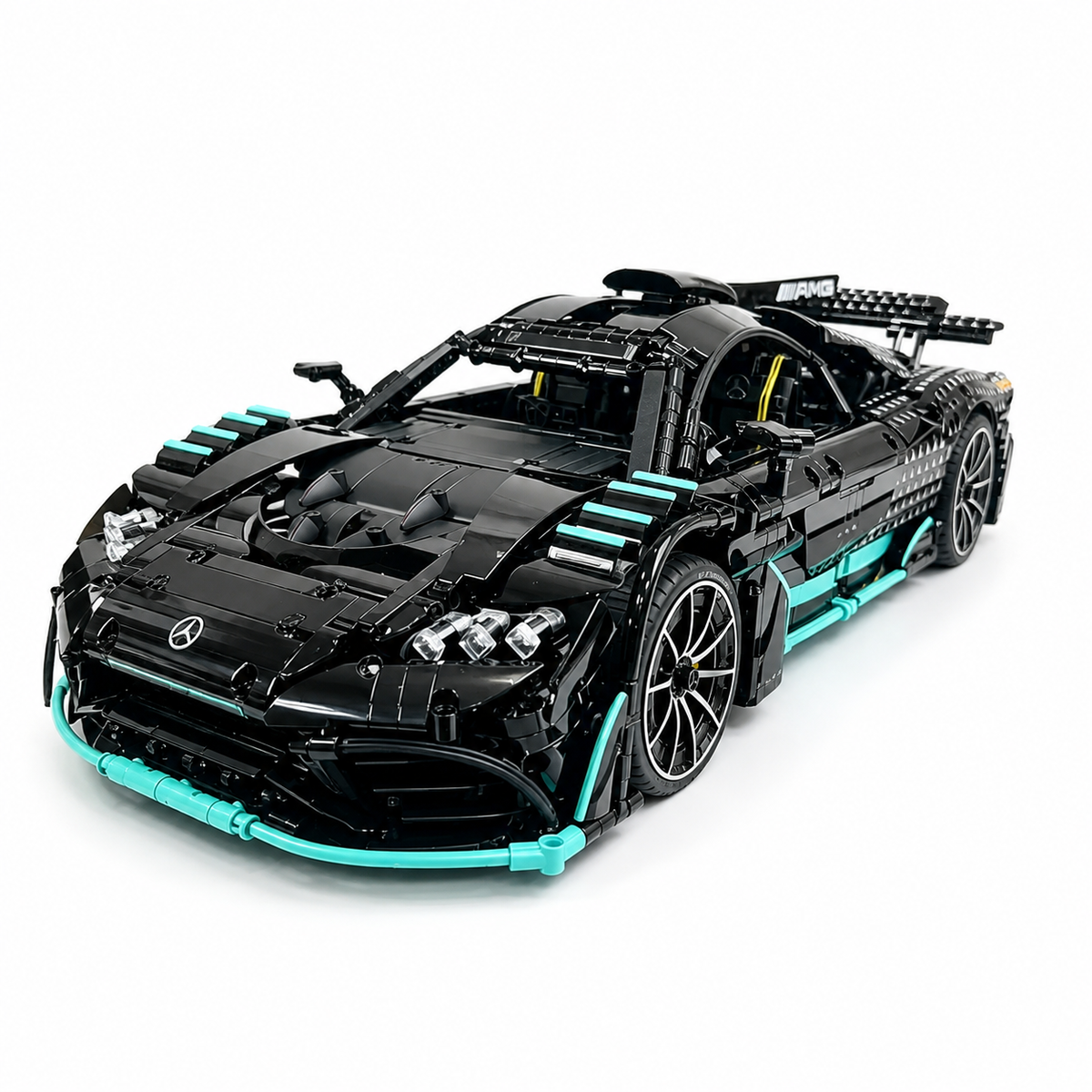 Mercedes-AMG ONE 1:8 Finished Building Block Car 3290PCS