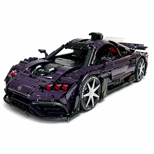 Mercedes AMG One Metallic Purple Custom 3295PCS Finished Building Blocks