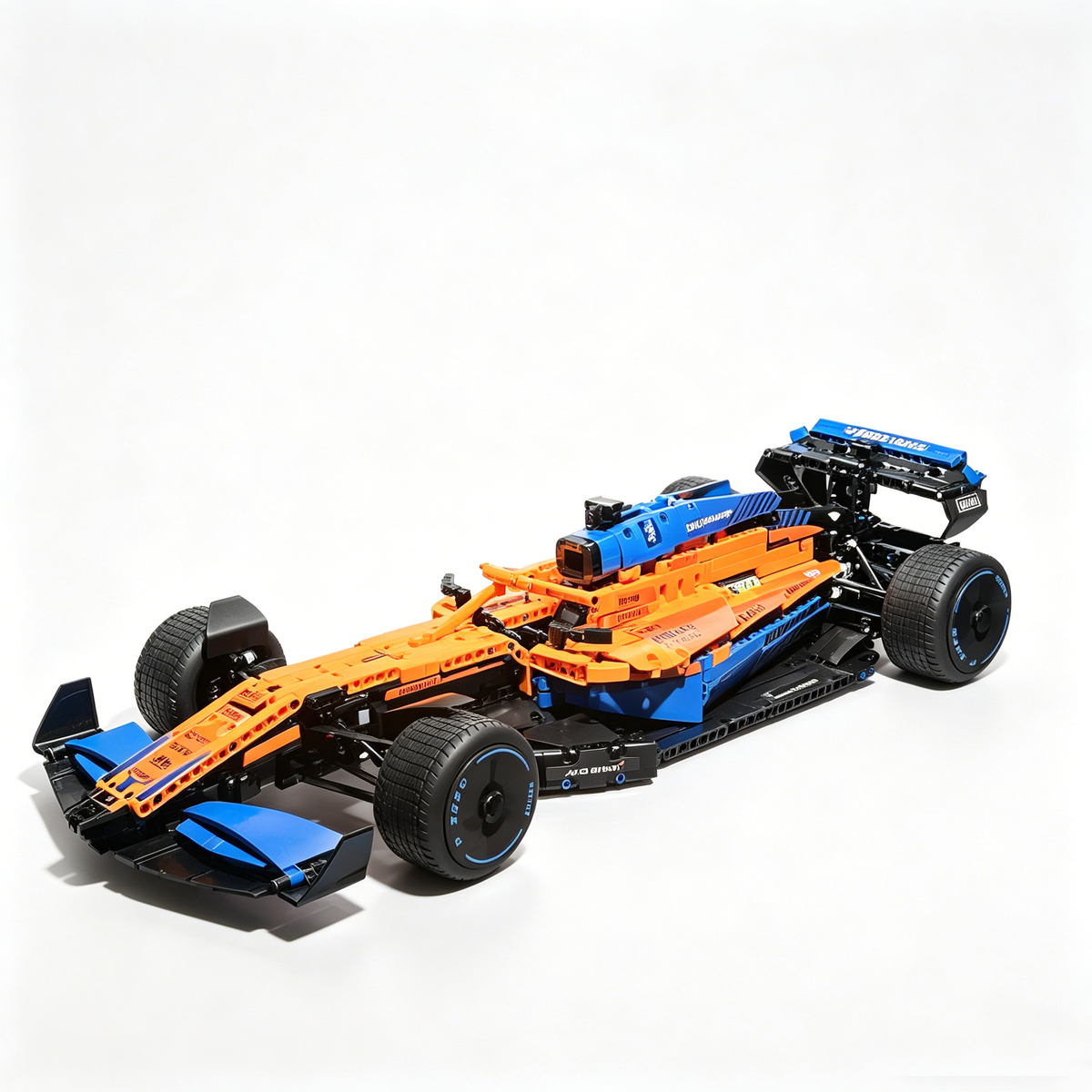 McLaren F1 MCL35M 2021 Norris & Ricciardo 1:8 Finished Building Block Car 1432+PCS