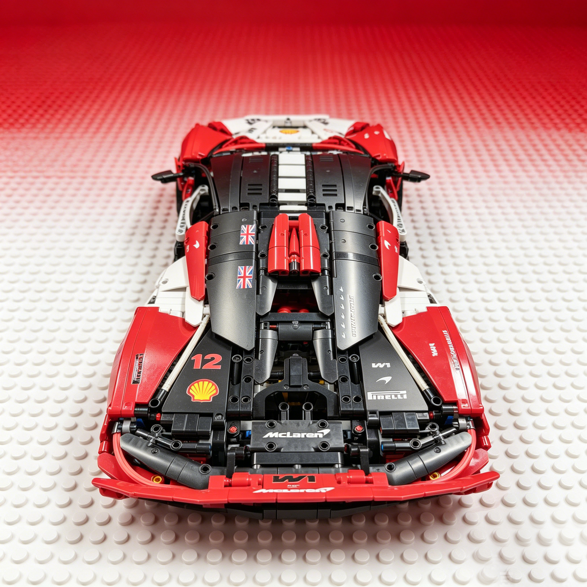 McLaren W1 1 8 Scale Model Car Marlboro Livery Finished Building Blocks