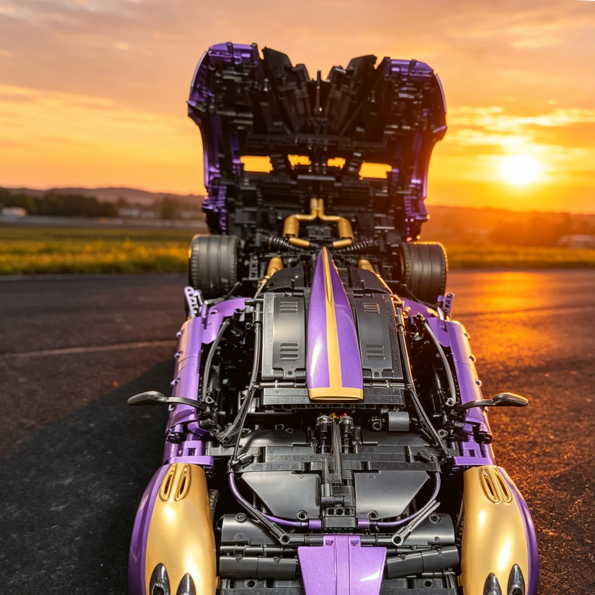 Pagani Huayra BC 1:8 Finished Building Block Car 3280PCS