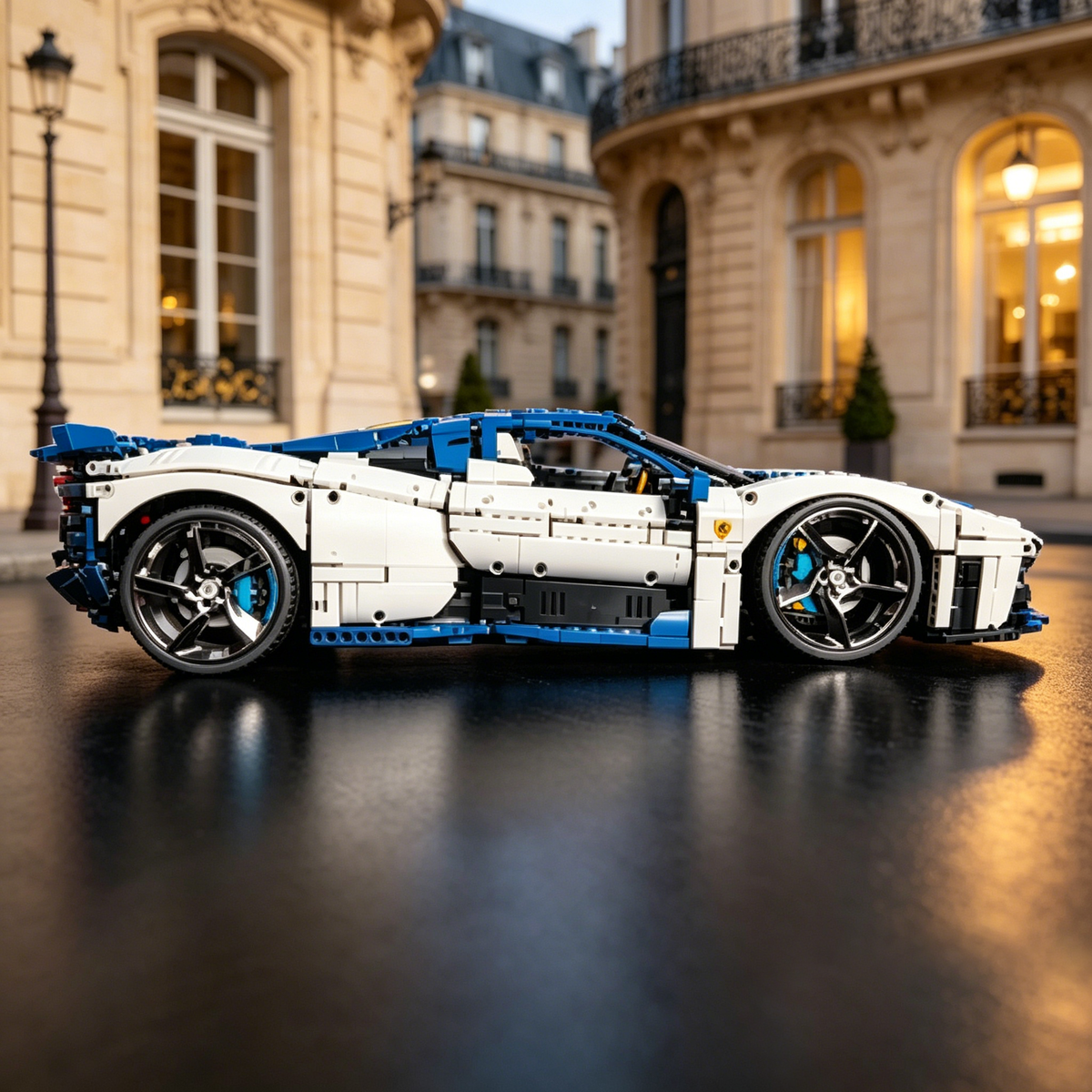 Ferrari F80 1:8 Finished Building Block Car 3680PCS