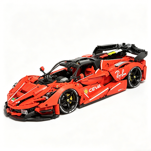 Ferrari FXX K Evo 1:8 Finished Building Block Car 3380PCS