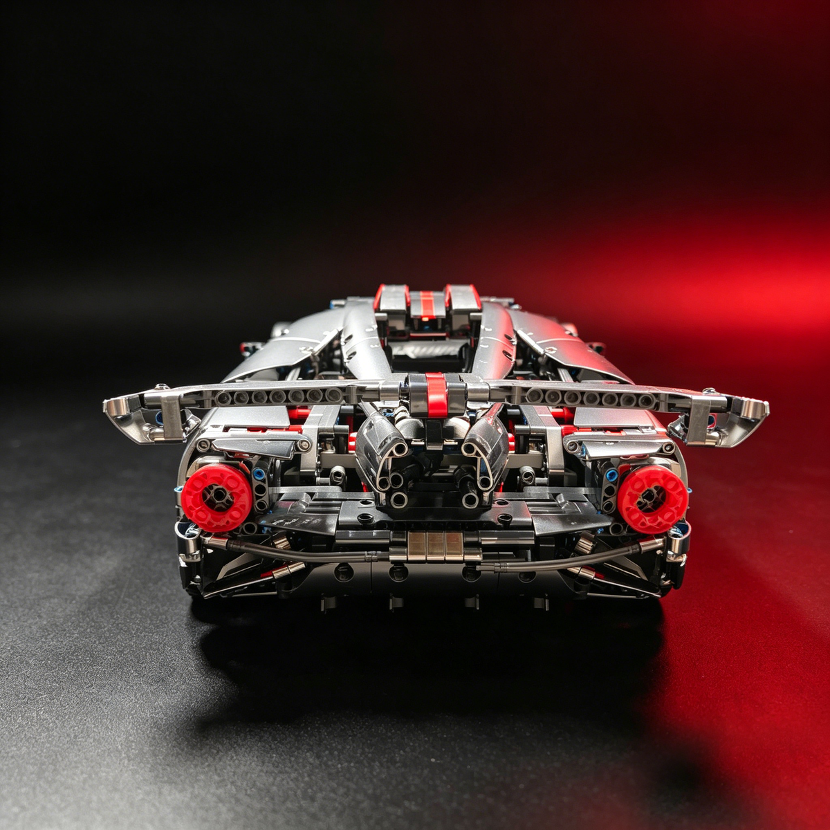 Ford GT Crimson Shadow Custom Edition 1:8 Finished Building Block Car 3180PCS