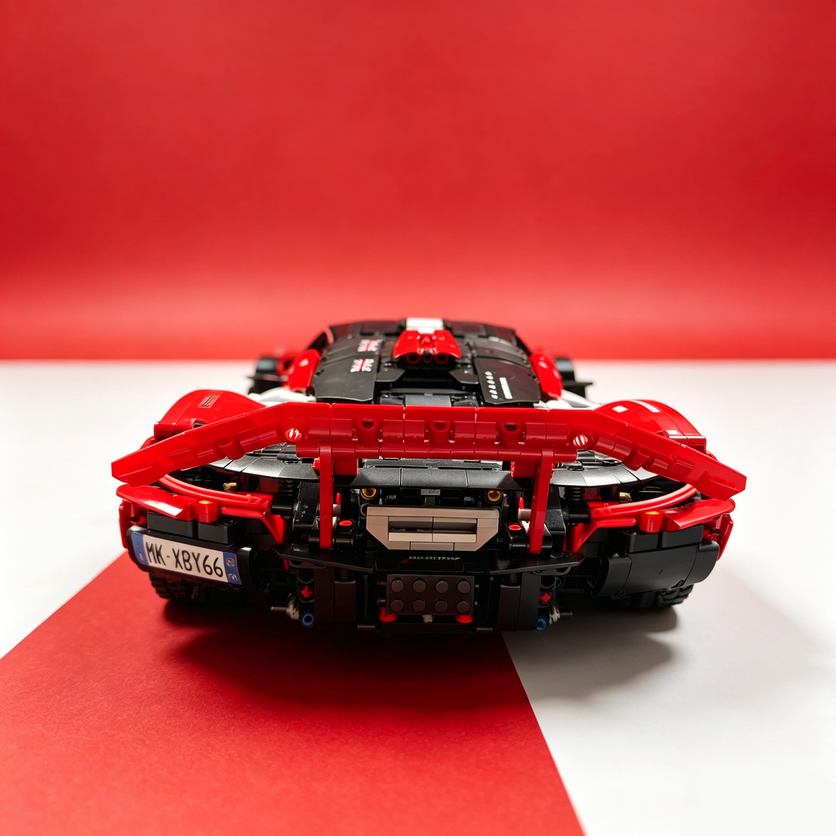 McLaren W1 1 8 Scale Model Car Marlboro Livery Finished Building Blocks