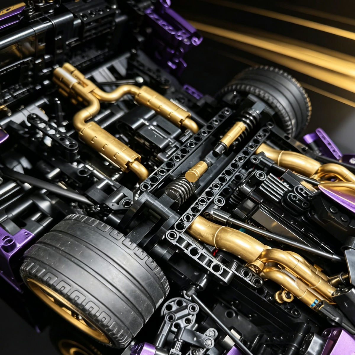 Pagani Huayra BC 1:8 Finished Building Block Car 3280PCS