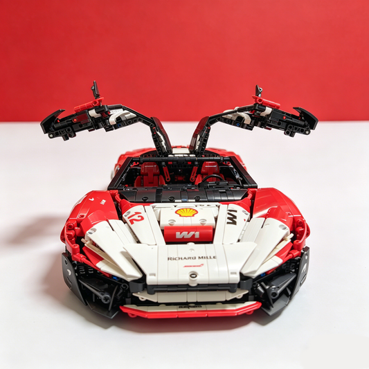McLaren W1 1 8 Scale Model Car Marlboro Livery Finished Building Blocks