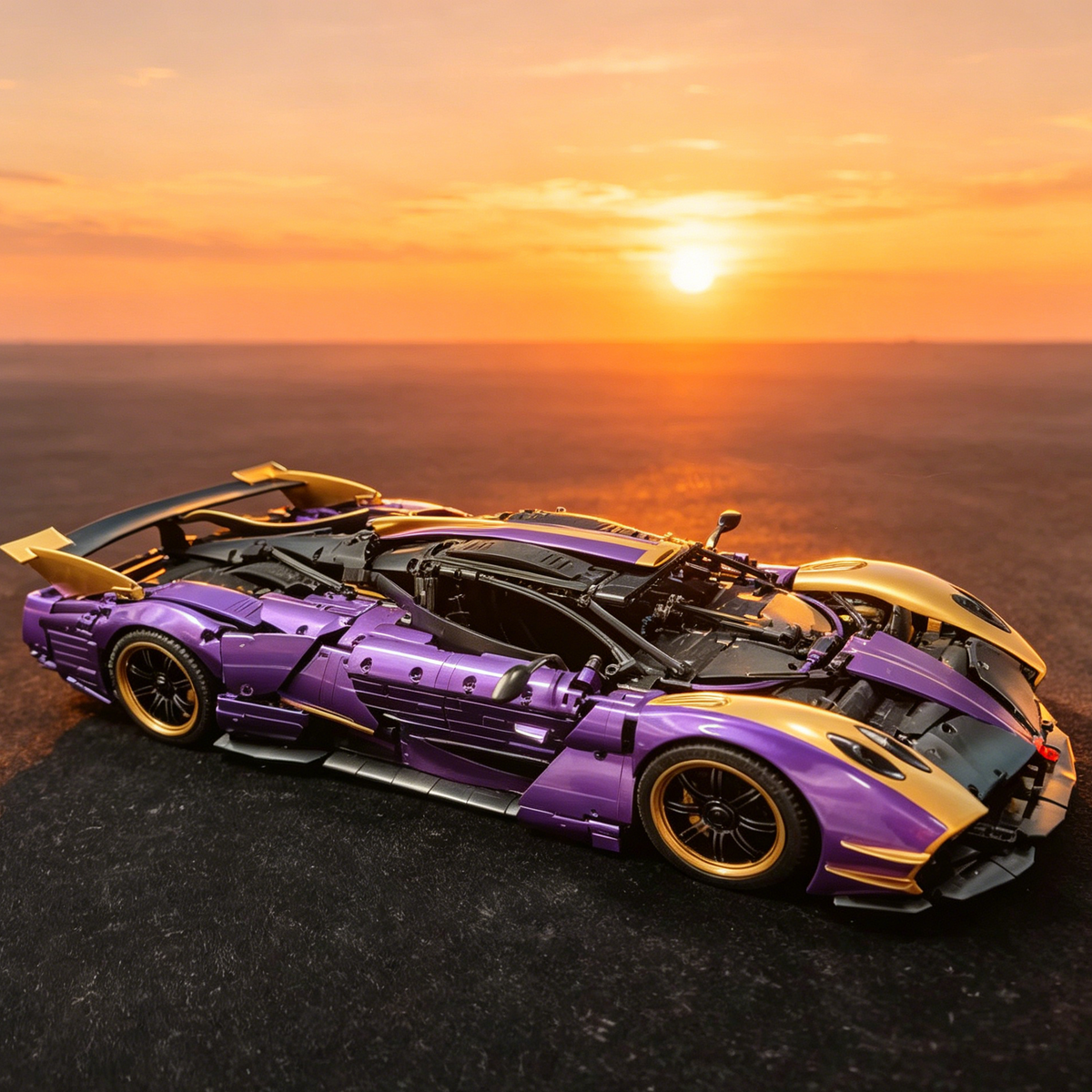 Pagani Huayra BC 1:8 Finished Building Block Car 3280PCS