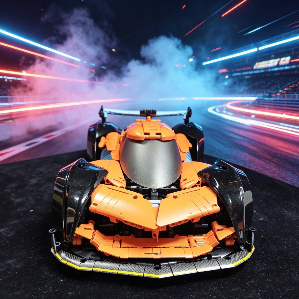 Eikee Y18001 McLaren Sabre 1:8 Finished Building Block Car 2100PCS