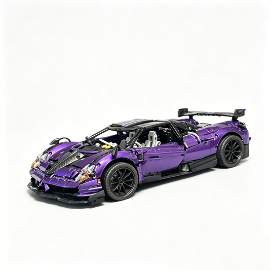 Pagani Zonda 760LH Hamilton Custom Edition 1:8 Finished Building Block Car 3180PCS