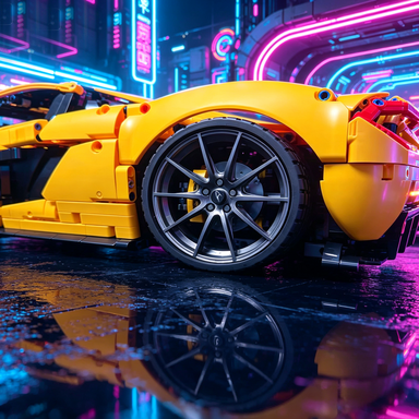 Mclaren P1 1:8 Finished Building Block Car 3599PCS