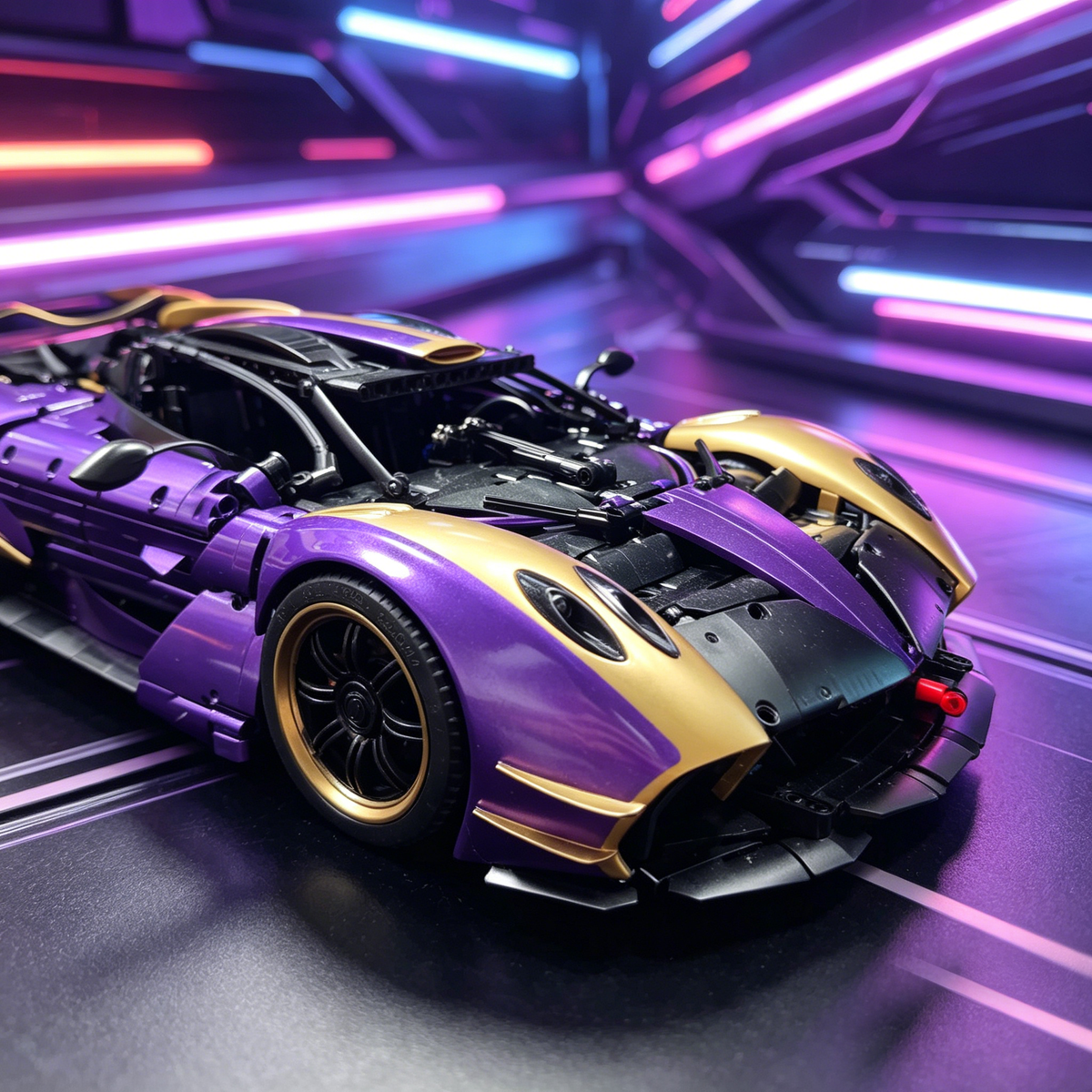Pagani Huayra BC 1:8 Finished Building Block Car 3280PCS