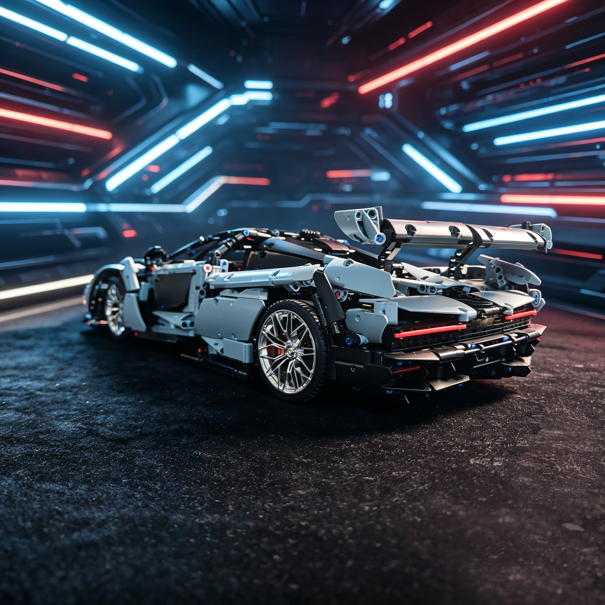 McLaren Senna 1:8 Finished Building Block Car 3290PCS