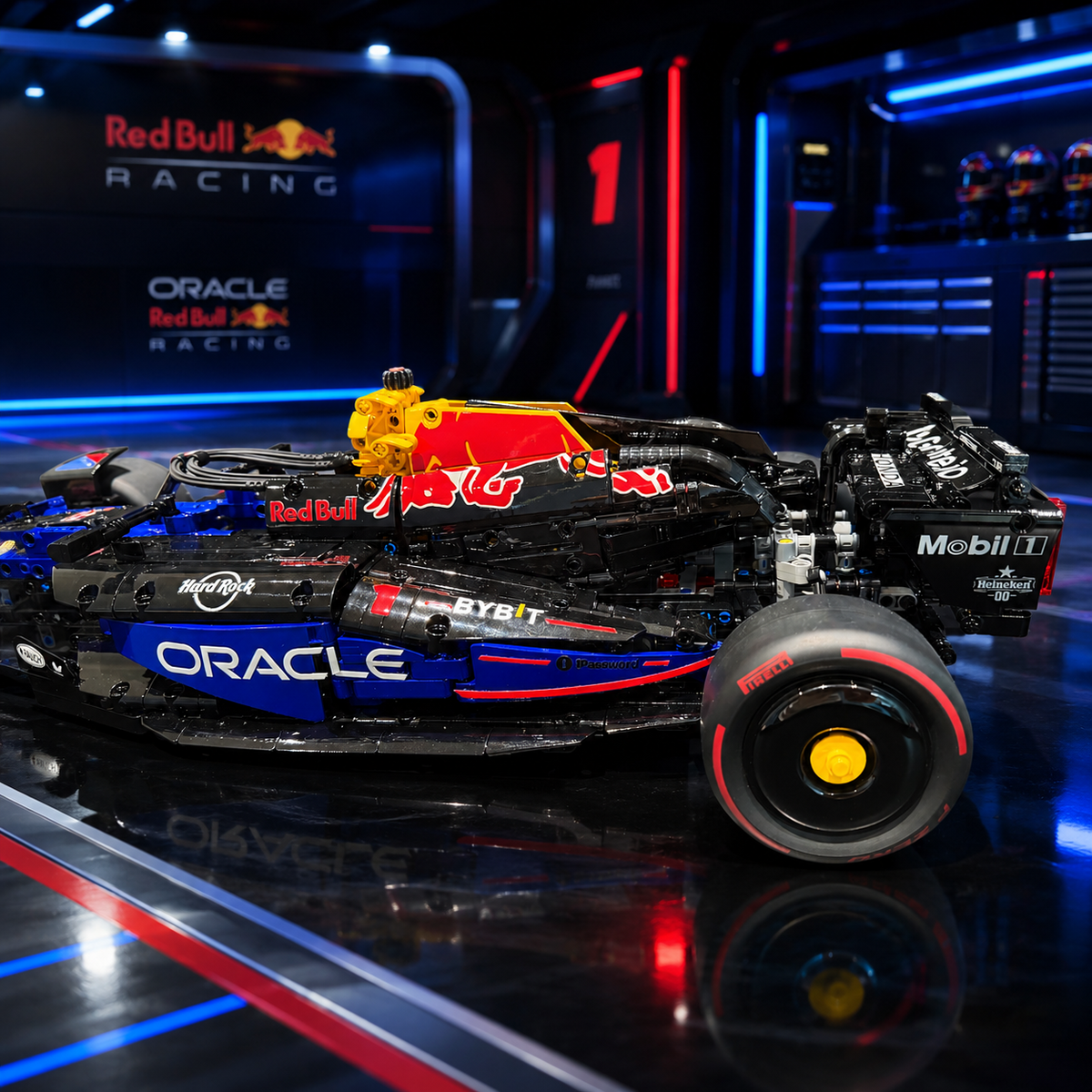 Red Bull Rb20 Formula 1 Car Model 1：8 Scale Replica Building Blocks