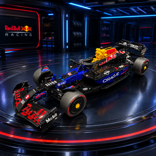 Red Bull Rb20 Formula 1 Car Model 1：8 Scale Replica Building Blocks