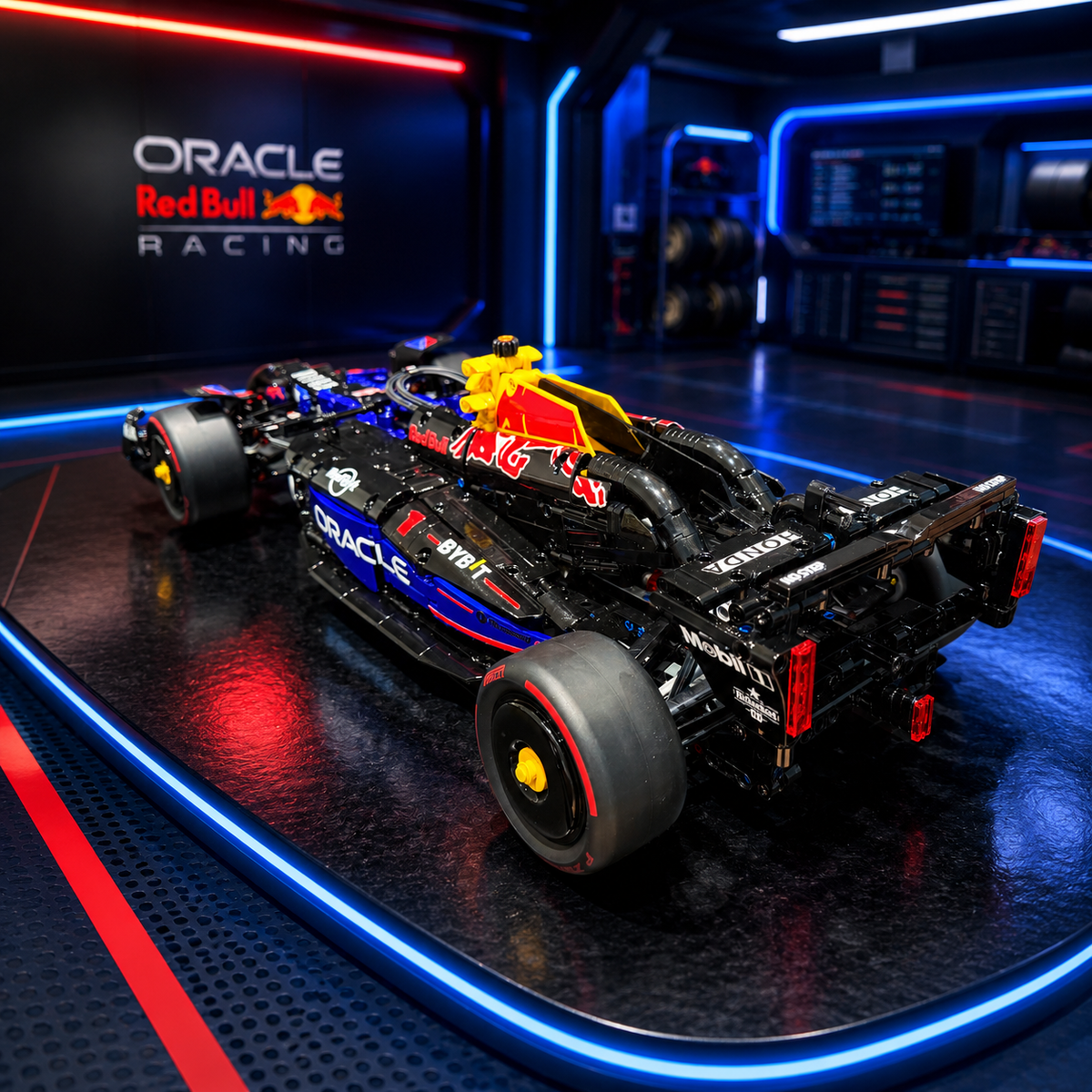 Red Bull Rb20 Formula 1 Car Model 1：8 Scale Replica Building Blocks