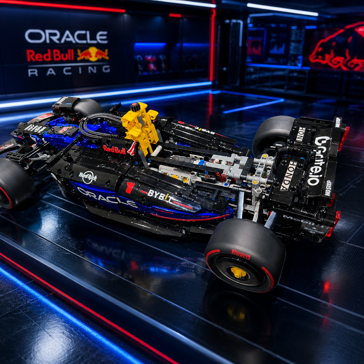 Red Bull Rb20 Formula 1 Car Model 1：8 Scale Replica Building Blocks
