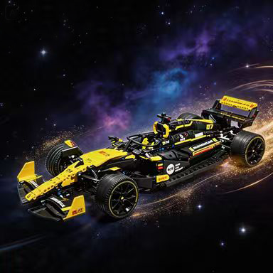 Renault F1 R.S.19 2019 Ricciardo & Hülkenberg 1:8 Finished Building Block Car 1650+PCS