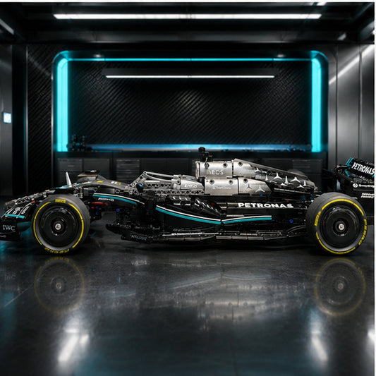 Mercedes-AMG Petronas F1 W12 2021 Hamilton 1:8 Finished Building Block Car Approx. 1900 PCS