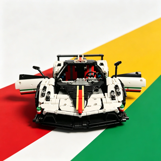 Pagani Zonda R 1:8 Finished Building Block Car 3180PCS